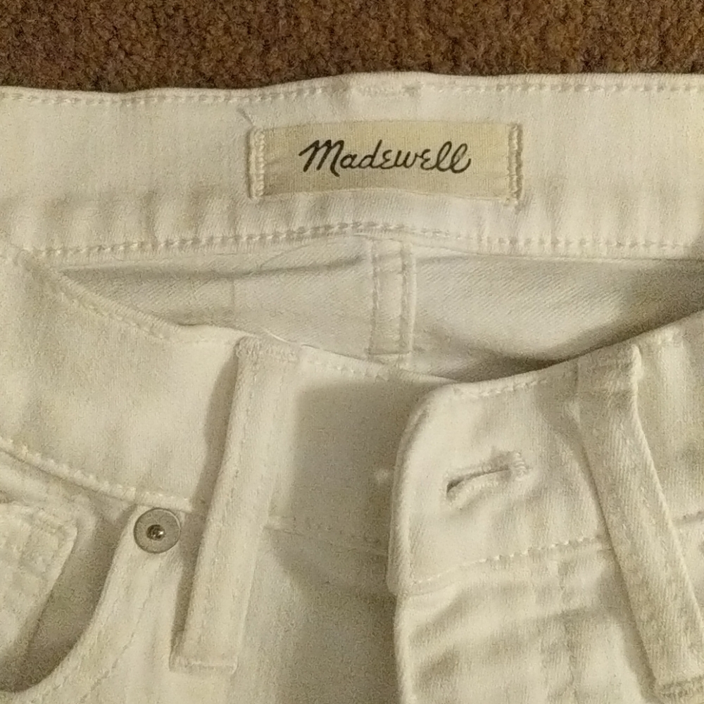 White Madewell jeans